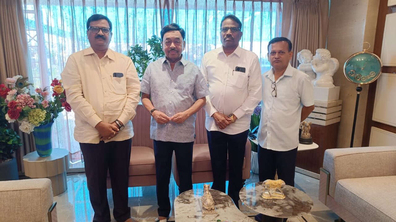 भाजपा प्रवेशानंतर सतीश सावंत पहिल्यांदाच नारायण राणेंच्या भेटीला