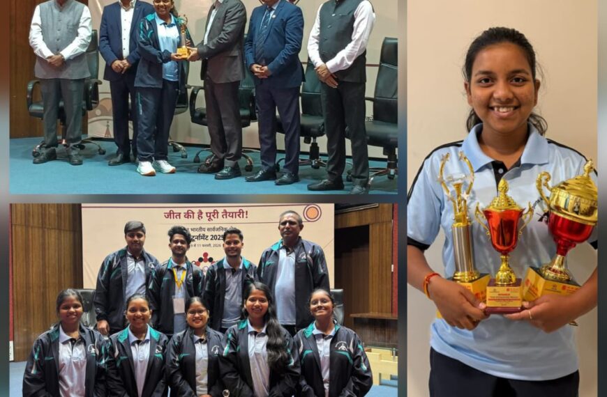 ऑल इंडिया पब्लिक सेक्टर कॅरम स्पर्धेत सावंतवाडीची केशर निर्गुण उपविजेती