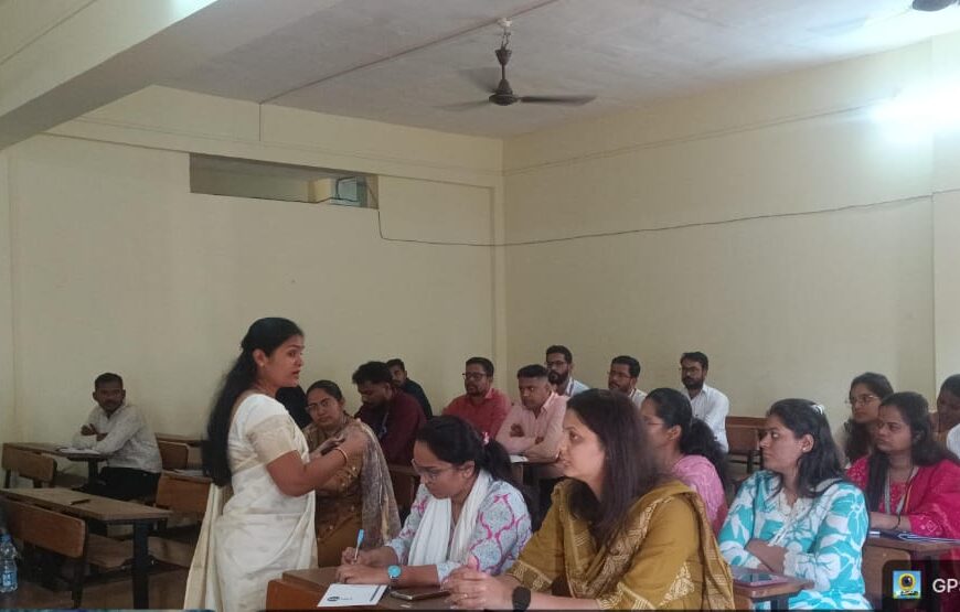 एस.पी.एस. फार्मसी कॉलेजमध्ये ओबीई विषयावर शिक्षक विकास कार्यक्रम संपन्न