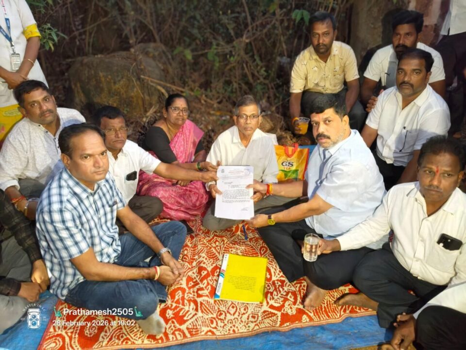 अखेर तीवरे येथील विश्राम महाडेश्वर यांचे उपोषण आश्वासनाअंती&hellip;