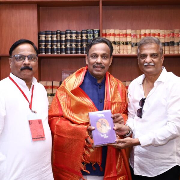 माजी आमदार प्रमोद जठार यांनी घेतली राज्यसभा उमेदवार विनोद तावडे यांची सदिच्छा भेट