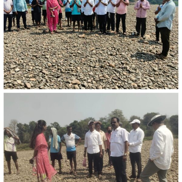 आशिये हद्दीतील नदीतील गाळ काढल्याने पुराची समस्या मार्गी लागेल