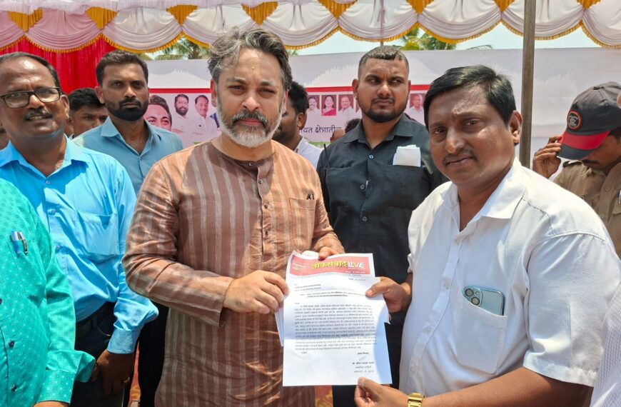 कविलकाटे येथील ग्रीन-झोन उठविण्याबाबत बाबतआमदार निलेश राणे यांचे न.प. सीओ यांना आदेश