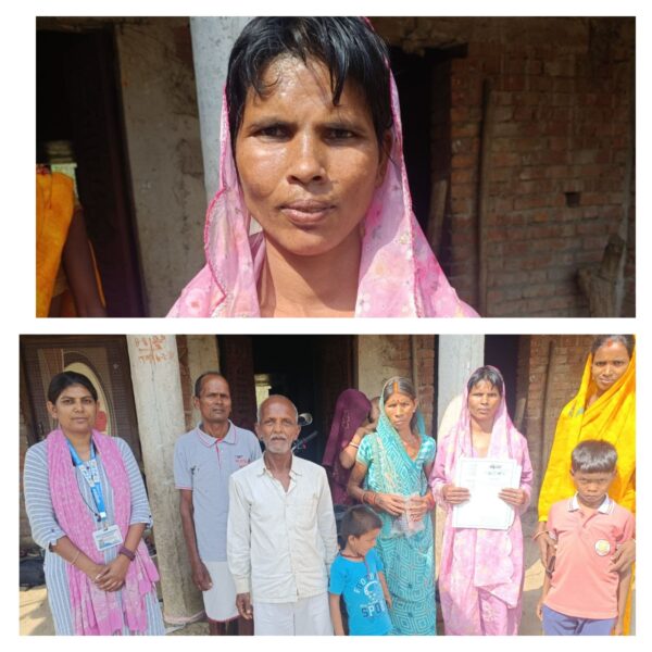 झारखंडमधील मानसिक आजारी महिलेचे जवळपास एक वर्षानंतर कुटुंबाशी पुनर्मिलन.