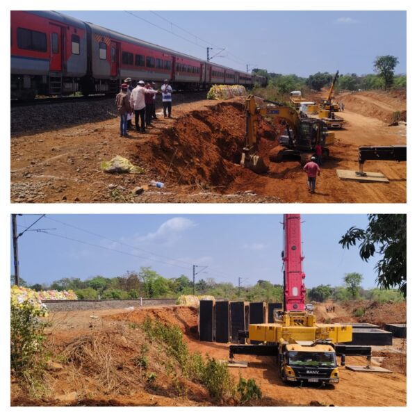 गेली अनेक वर्ष रखडलेले साकेडी अंडरपासचे काम गुरुवारी रात्री मार्गी लागणार