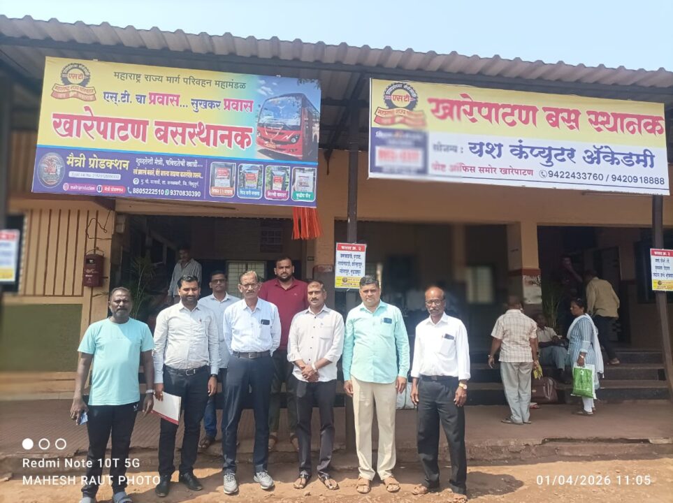 स्वच्छ सुंदर बसस्थानक अभियाना अंतर्गत खारेपाटण एस टी&hellip;