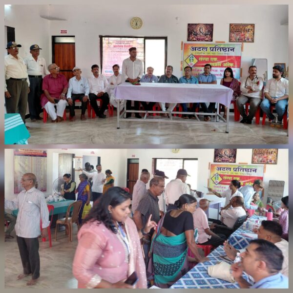 वेर्ले येथील आरोग्य शिबीराला उस्फूर्त प्रतिसाद