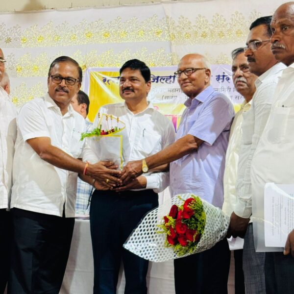 रत्नागिरी जिल्हा शिक्षण संस्थाचालक संघाचे अध्यक्षपदी मा. संजयराव शिर्के यांची निवड