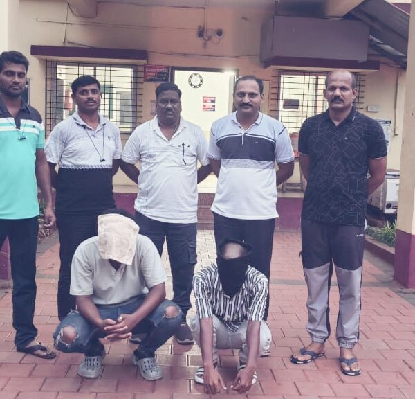 जबरी चोरी प्रकरणी दोन आरोपींना मीरा-भाईंदर मधून सापळा रचून अटक