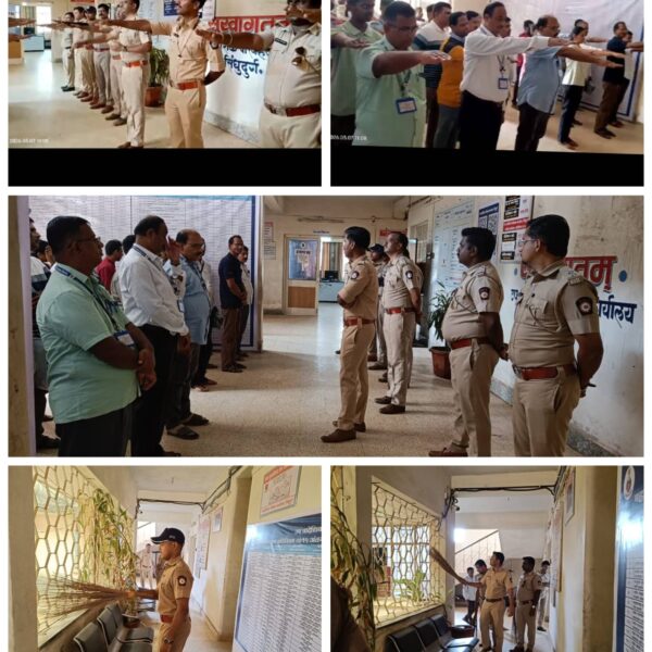 उपप्रादेशिक परिवहन कार्यालय, सिंधुदुर्ग येथे विशेष स्वच्छता अभियान संपन्न