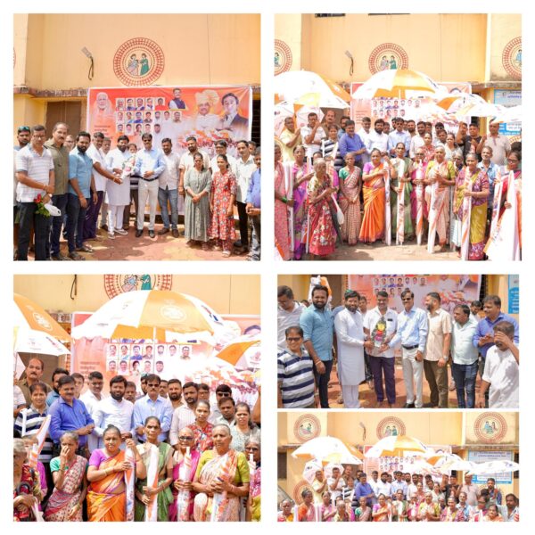 जनसेवा हीच ईश्वरसेवा या विचाराला कृतीची जोड देत भाजप युवा नेते विशाल परब यांची जनसेवा ठरतेय प्रेरणादायी; पावसाळ्यात मोफत छत्री वाटप उपक्रमाला उत्स्फूर्त प्रतिसाद