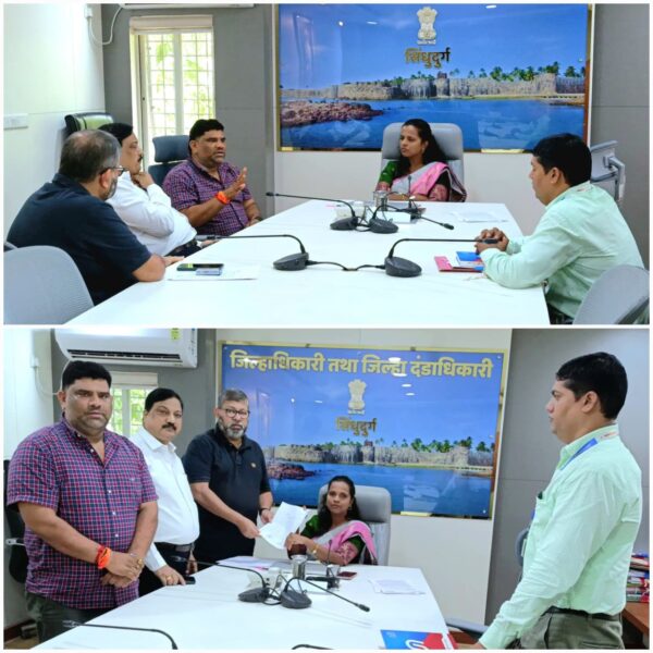 झाराप रेल्वे स्टेशनवरुन हजारो टन अवैध खनिज सदृश्य मातीची वाहतूक