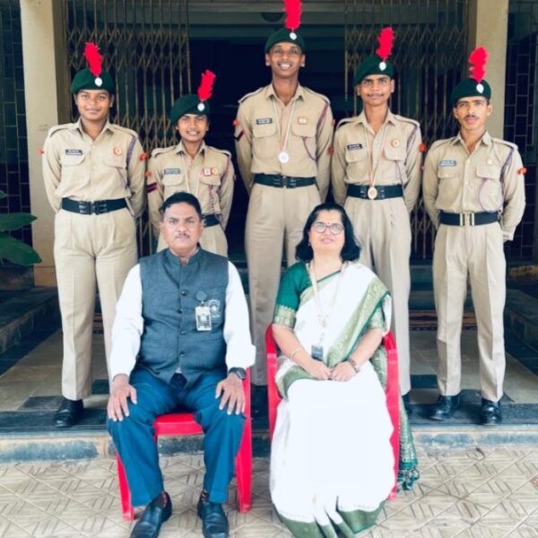 संत राऊळ महाराज महाविद्यालयाच्या एन. सी.सी. कॅडेटचे ‘सुवर्ण’ यश