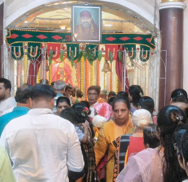 काविलकाटे येथील साईदरबारात गुरुपौर्णिमेचा उत्साह