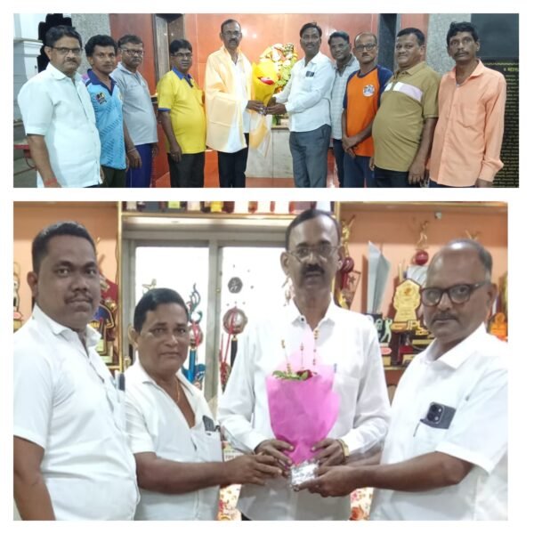 जानवली पोलीस पाटील मोहन सावंत यांना उत्कृष्ट व व आदर्श पोलीस पाटील पुरस्कार प्रदान