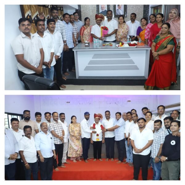 कलमठ ग्रामपंचायत च्या उपसरपंच पदी भाजपाचे रवींद्र उर्फ पप्पू यादव यांची बिनविरोध निवड
