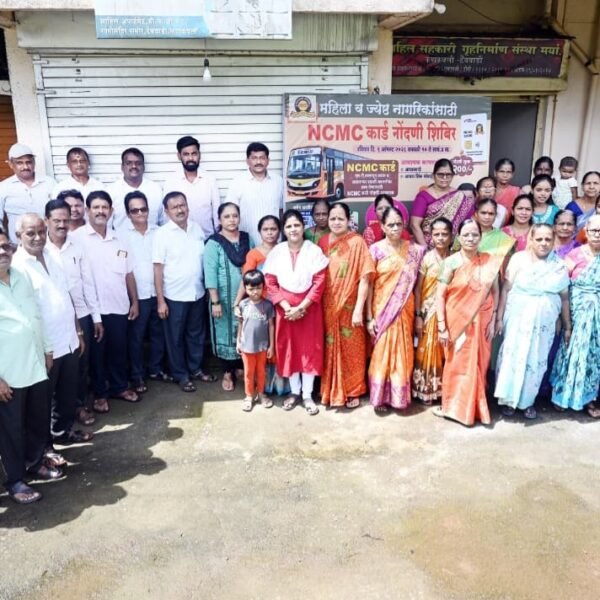 नगरसेविका सौ.मेघा सावंत आयोजित कणकवली मधील NCMC कार्ड नोंदणी शिबिराला उत्स्फूर्त प्रतिसाद