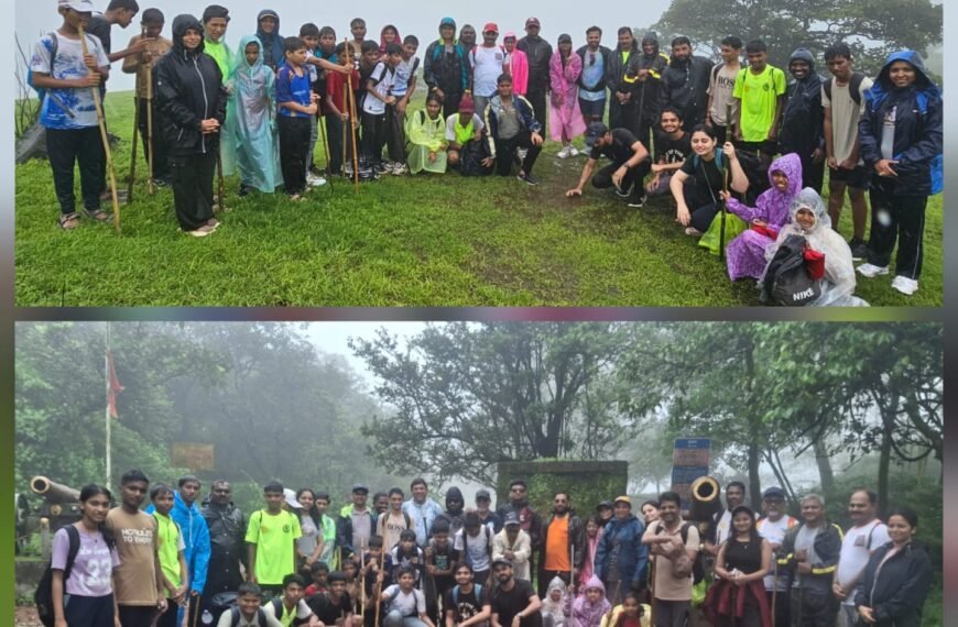 छोटेसे आवाहन… आणि ५५ जणांचा यशस्वी रांगणागड ट्रेक