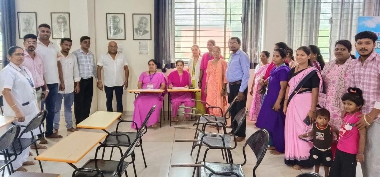 नेरूरपार येथे मोफत आरोग्य तपासणी शिबिराला उत्स्फूर्त प्रतिसाद