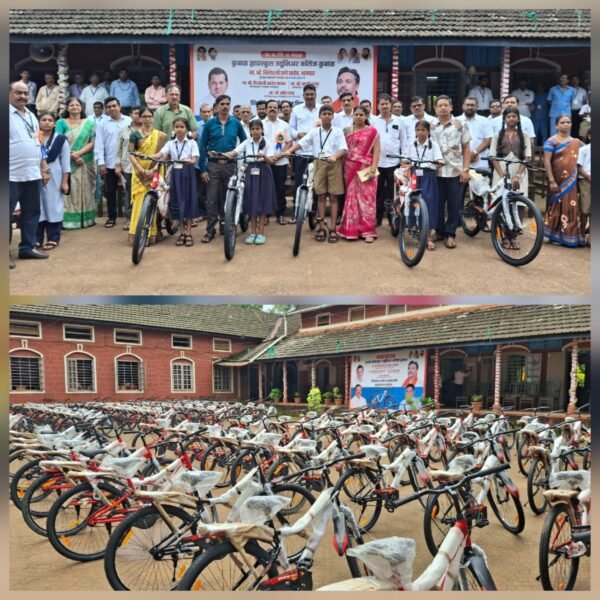 गरजू विद्यार्थ्यांच्या शिक्षणाला मिळणार सायकलींची साथ