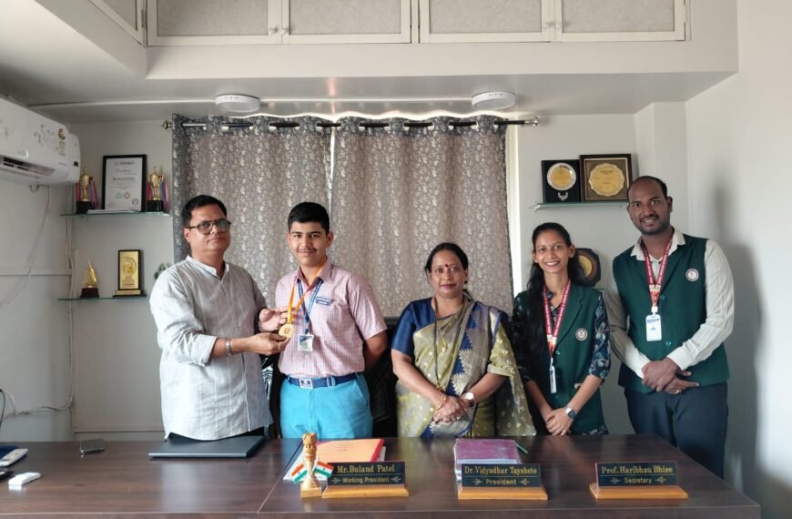 आयडियल इंग्लिश स्कूल वरवडे च्या कु.आराध्या गोडवे चे विभागीय तायक्वांदो स्पर्धेत सुवर्ण यश.