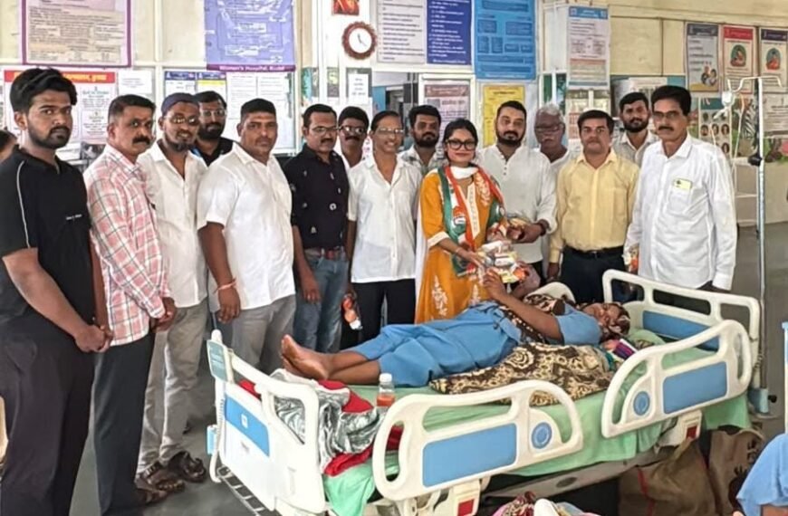 गांधी जयंतीनिमित्त कुडाळमध्ये रुग्णांना पौष्टिक आहाराचे वाटप