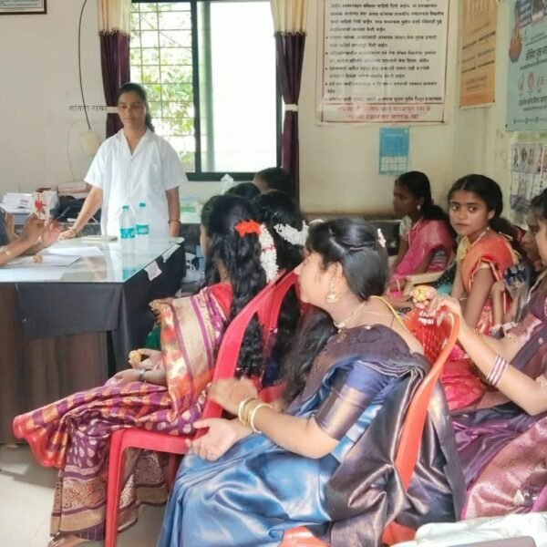 लोरे येथे ‘माझं गाव – आरोग्यसंपन्न गाव’ उपक्रमांतर्गत आरोग्य तपासणी व मार्गदर्शन शिबिर उत्साहात संपन्न