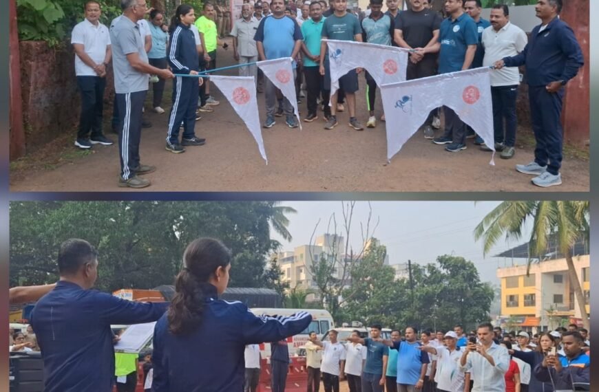 एकतेचा संदेश देत कुडाळकर धावले; ‘रन फॉर युनिटी’ला उत्स्फूर्त प्रतिसाद